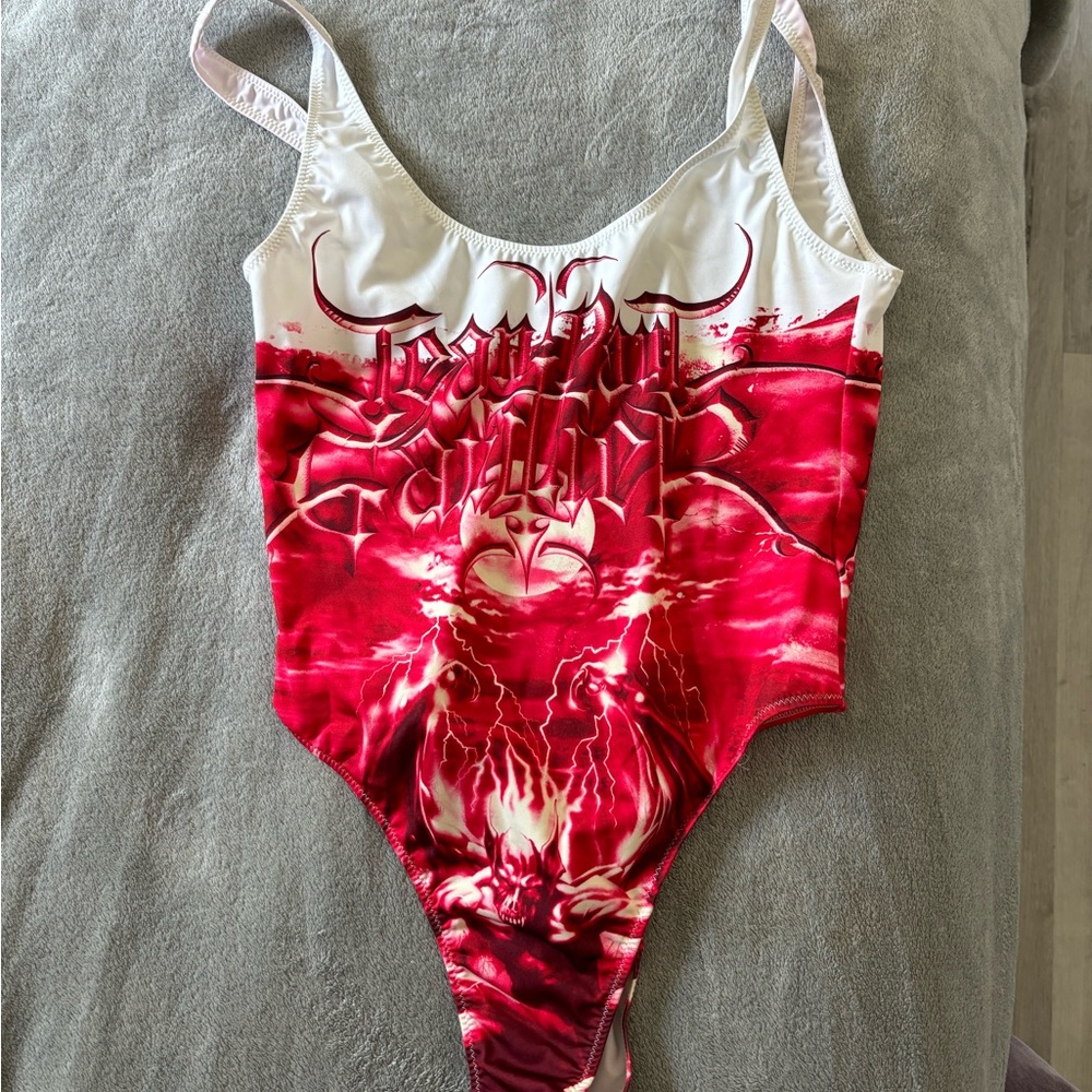 JPG (Jean paul gaultier) new season diablo 1 peice swim great condition SOLD🚩